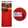 Салфетка замша-микроволокно в тубе 45×46 см SF-334 SAPFIRE Microfibre Chamois 2 in 1 (562220) 4