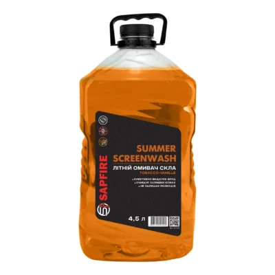 Омыватель стекла летний SAPFIRE Summer Screenwash 4,5 л - Tobacco Vanille (401509)